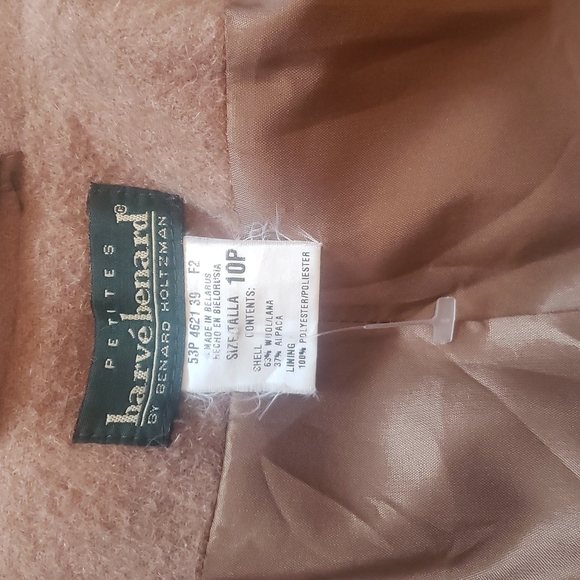 Camel color oversize wool coat - Picture 3 of 3